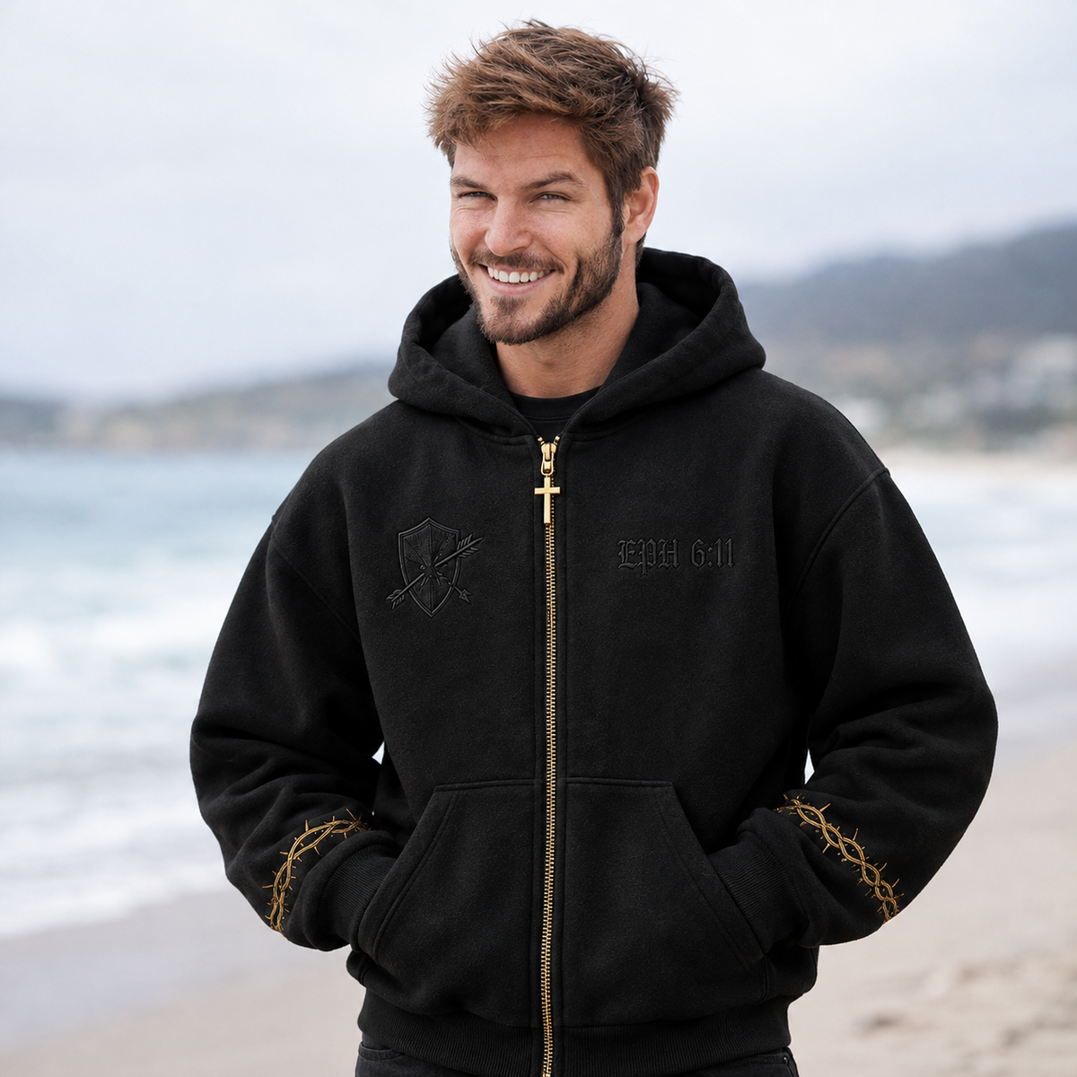Salvation Zip-Up Hoodie